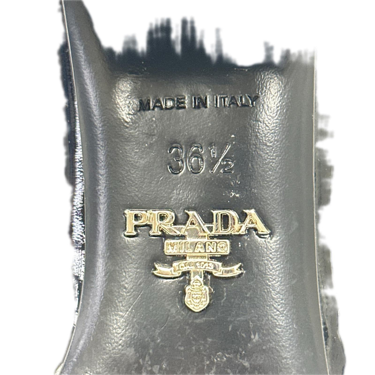 PRADA ヒール 靴 黒
