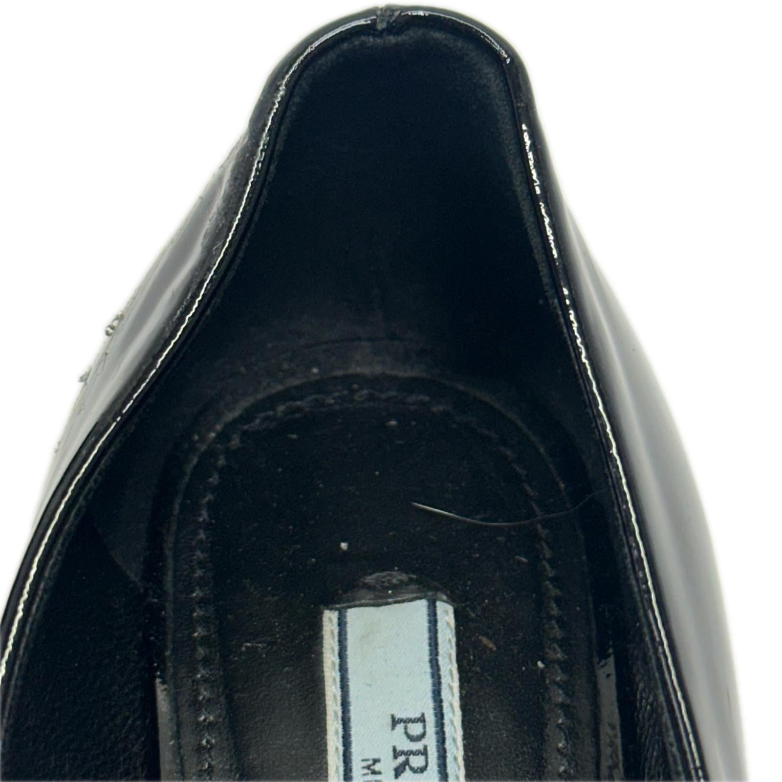 PRADA ヒール 靴 黒