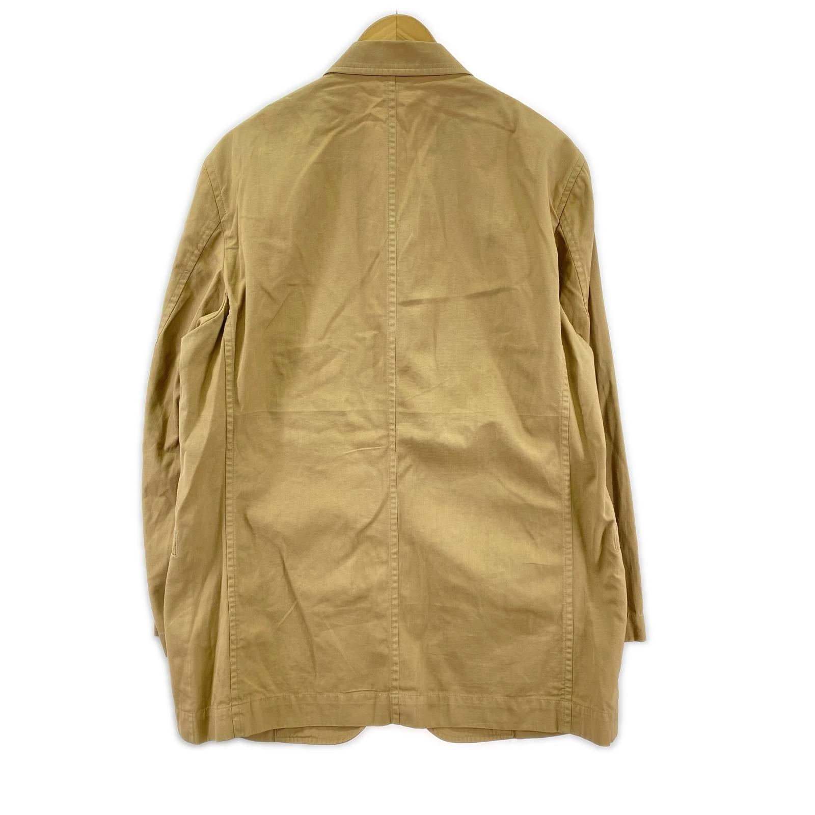 ジャケット ISSEY MIYAKE コットンテーラードジャケット ベージュ ベージュ
