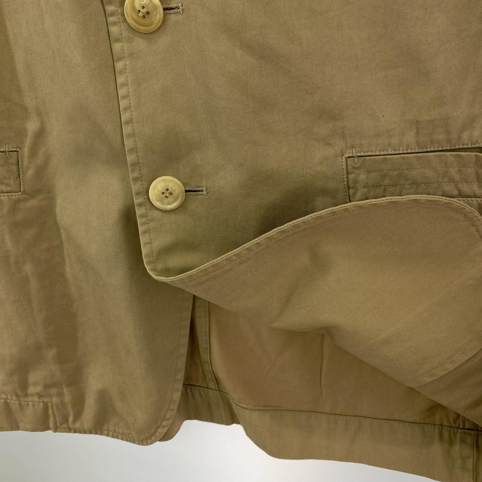 ジャケット ISSEY MIYAKE コットンテーラードジャケット ベージュ ベージュ