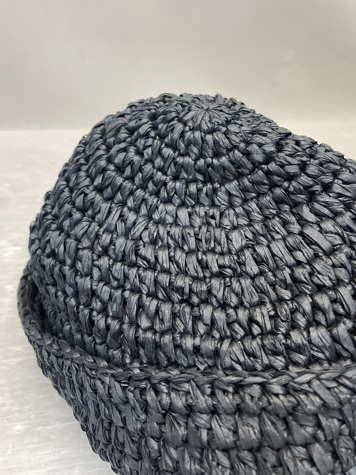キャップ KIJIMA TAKAYUKI PAPER HAND KNIT WATCH CAP 黒