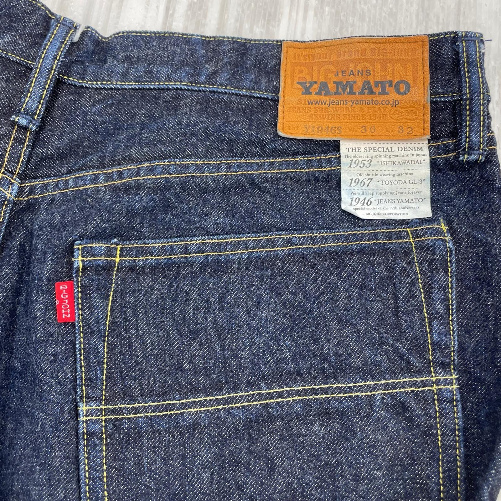 デニムパンツ DENIM REGULAR STRAIGHT 36 ネイビー