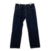 デニムパンツ DENIM REGULAR STRAIGHT 36 ネイビー