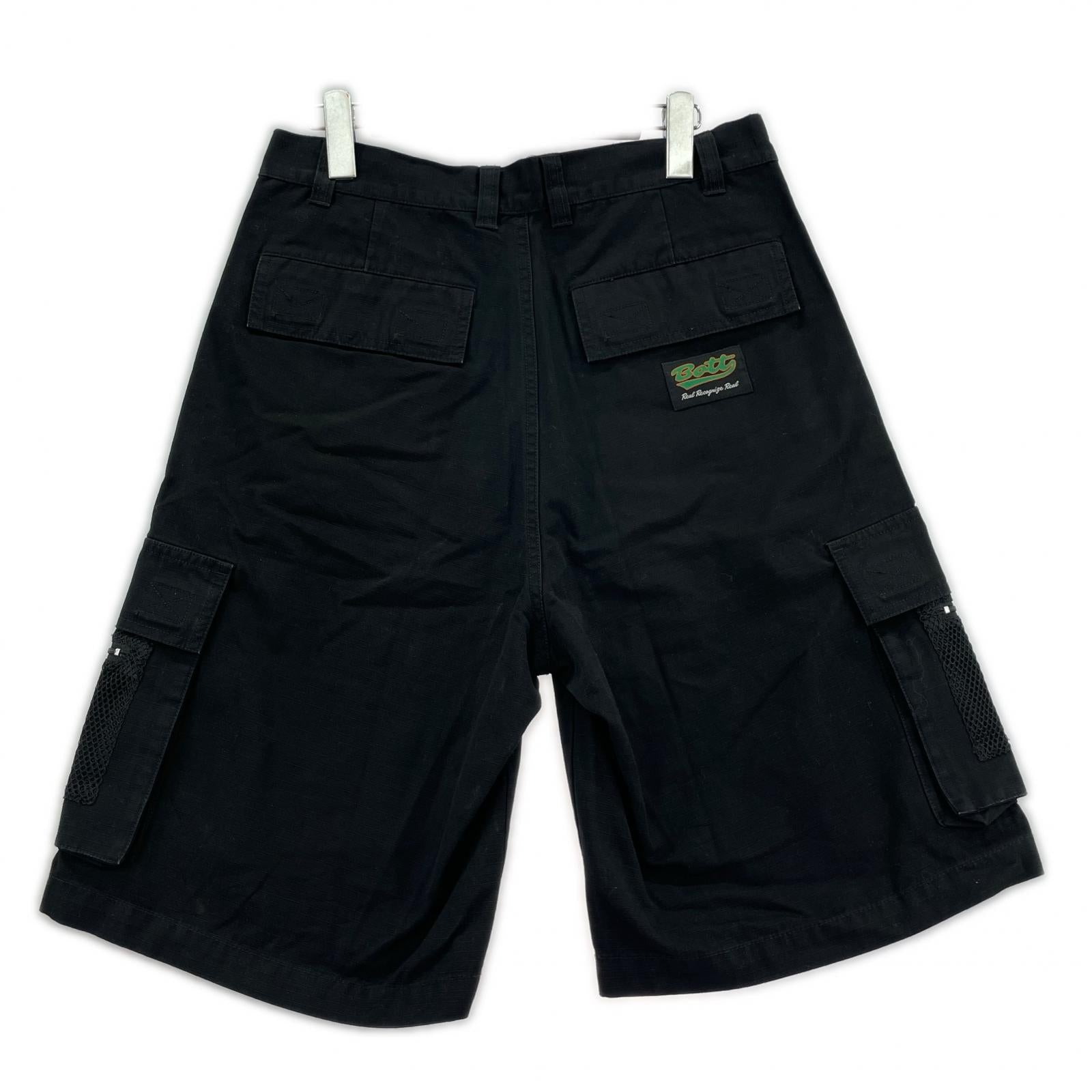 ショートパンツ Mesh Pocket Cargo Short 黒 (S) S ブラック