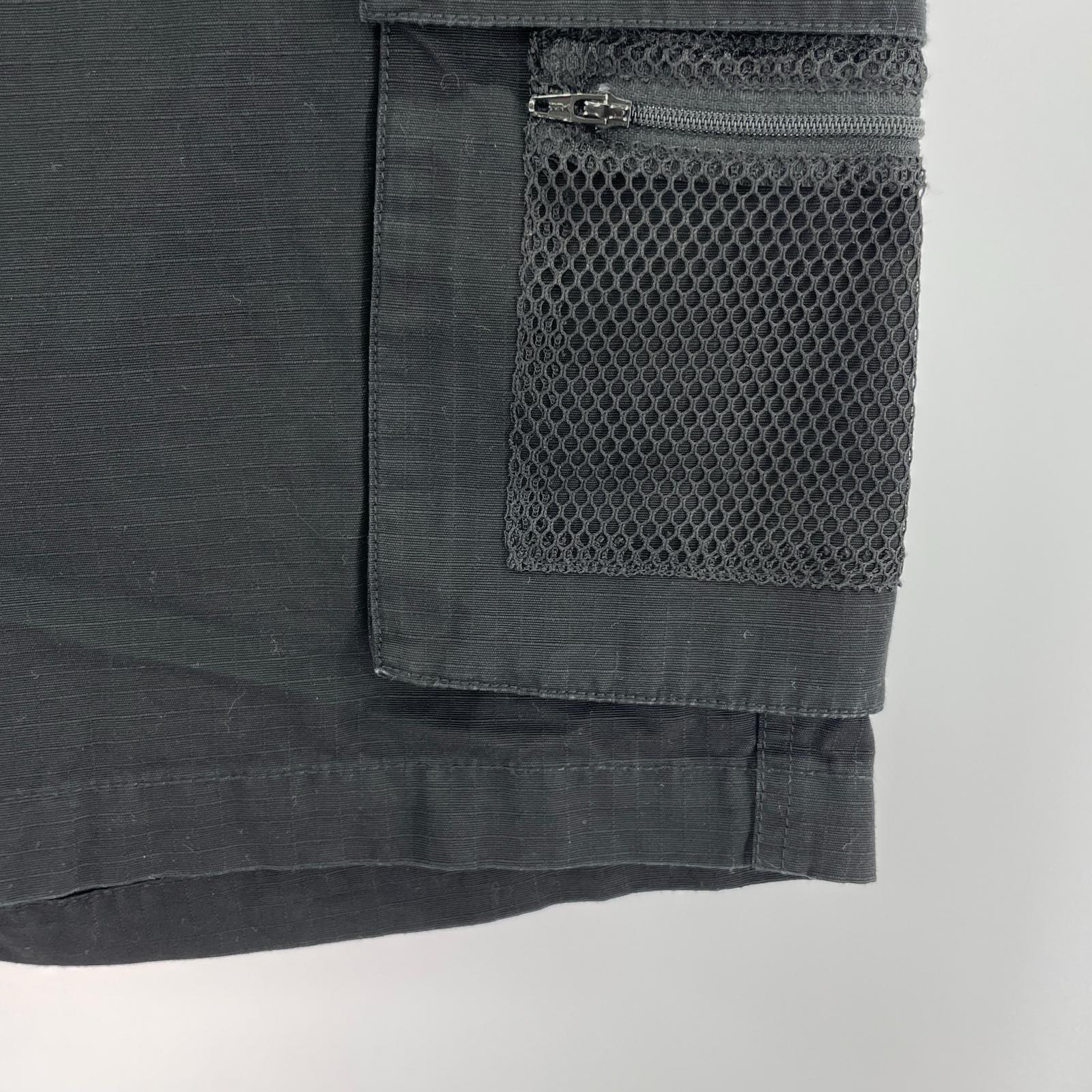 ショートパンツ Mesh Pocket Cargo Short 黒 (S) S ブラック