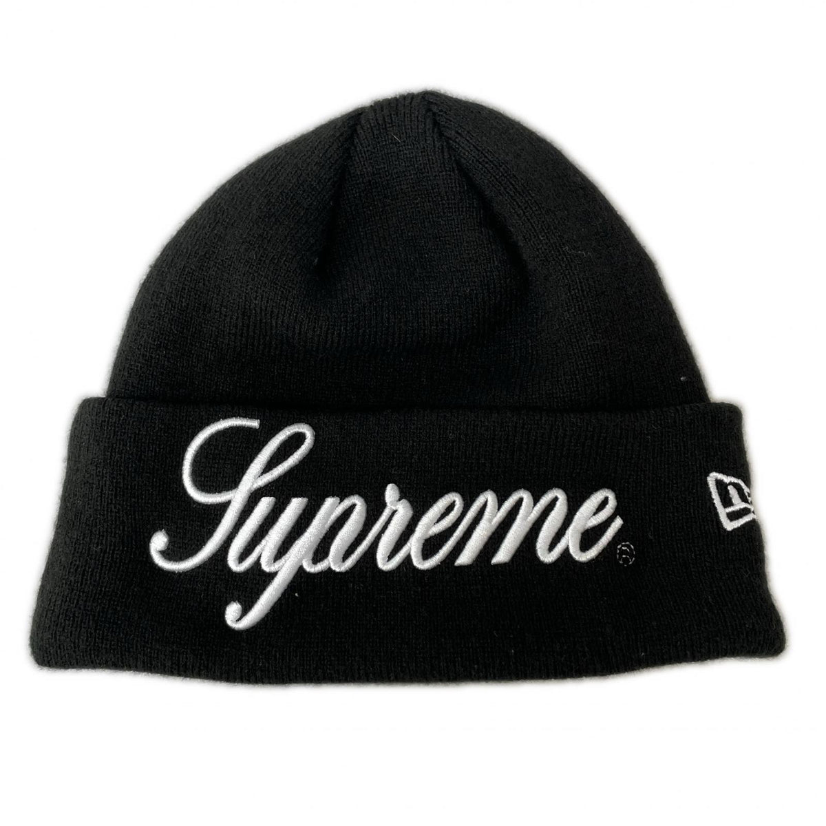 ニットキャップ New Era/Script Beanie ブラック