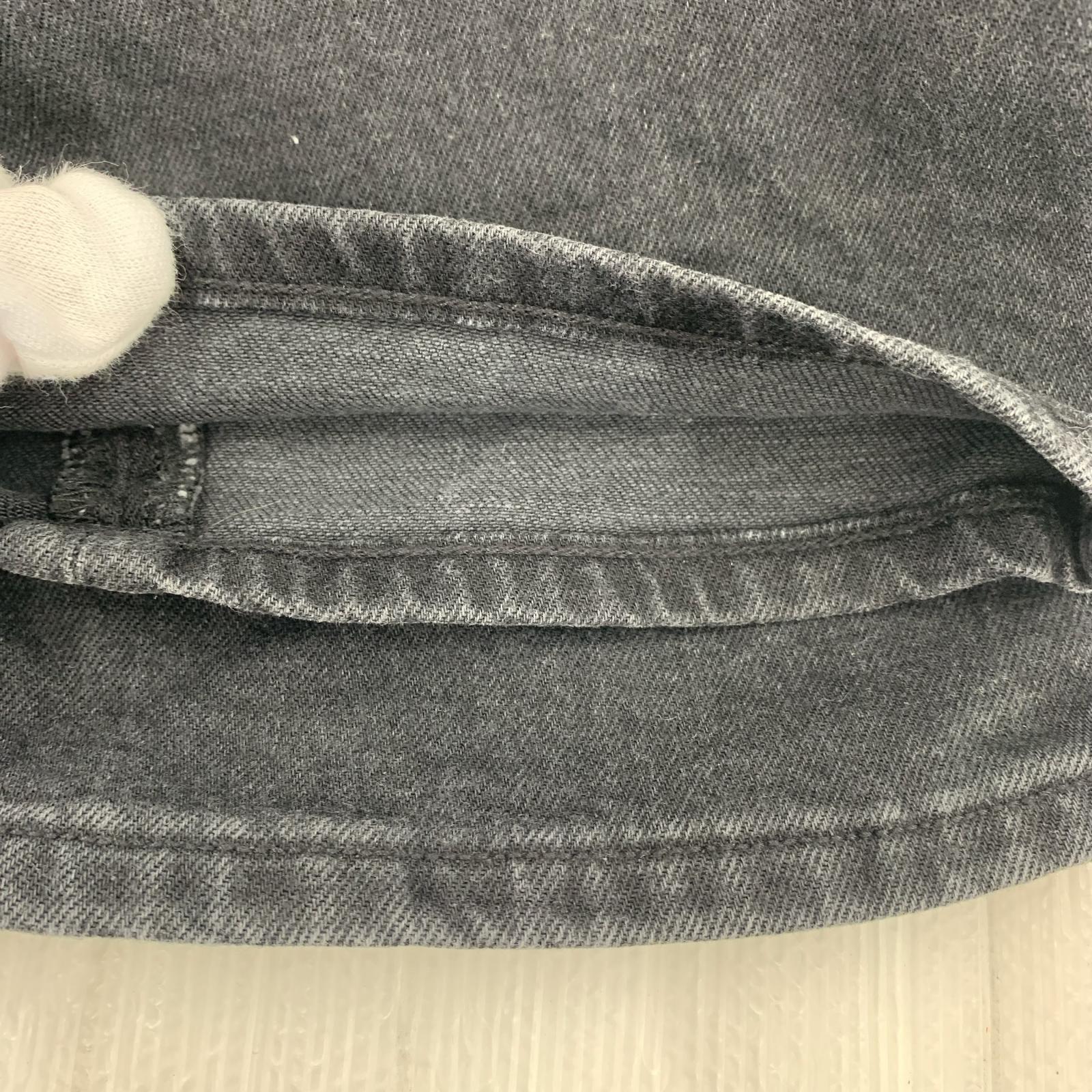 デニムパンツ 90s straight ブラック