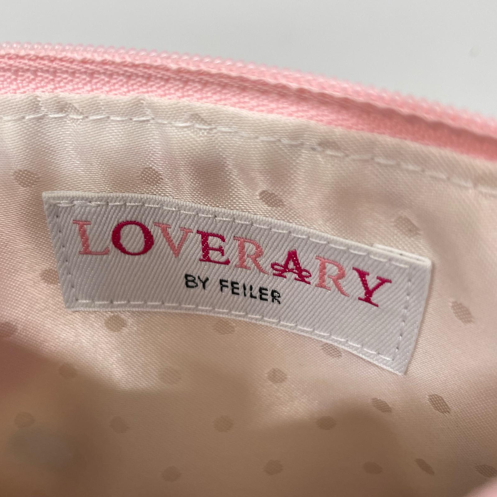 その他アクセサリー FEILER LOVERARY ピーチ ミニポーチ マルチカラー