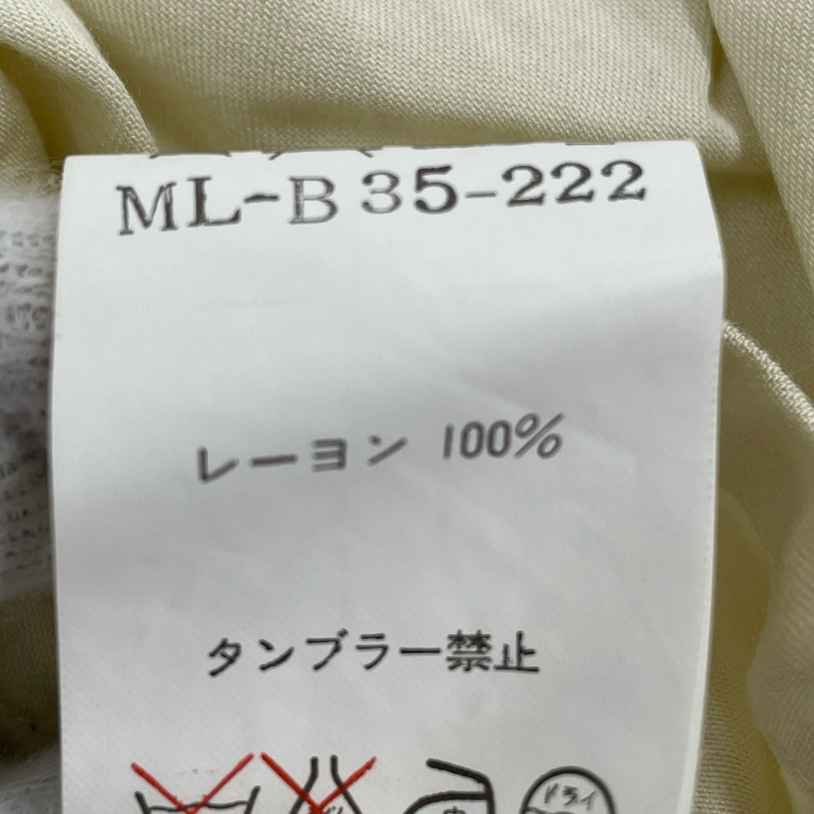 長袖シャツ Y’s for men レーヨンシャツ 3 アイボリー×ブラウン 3