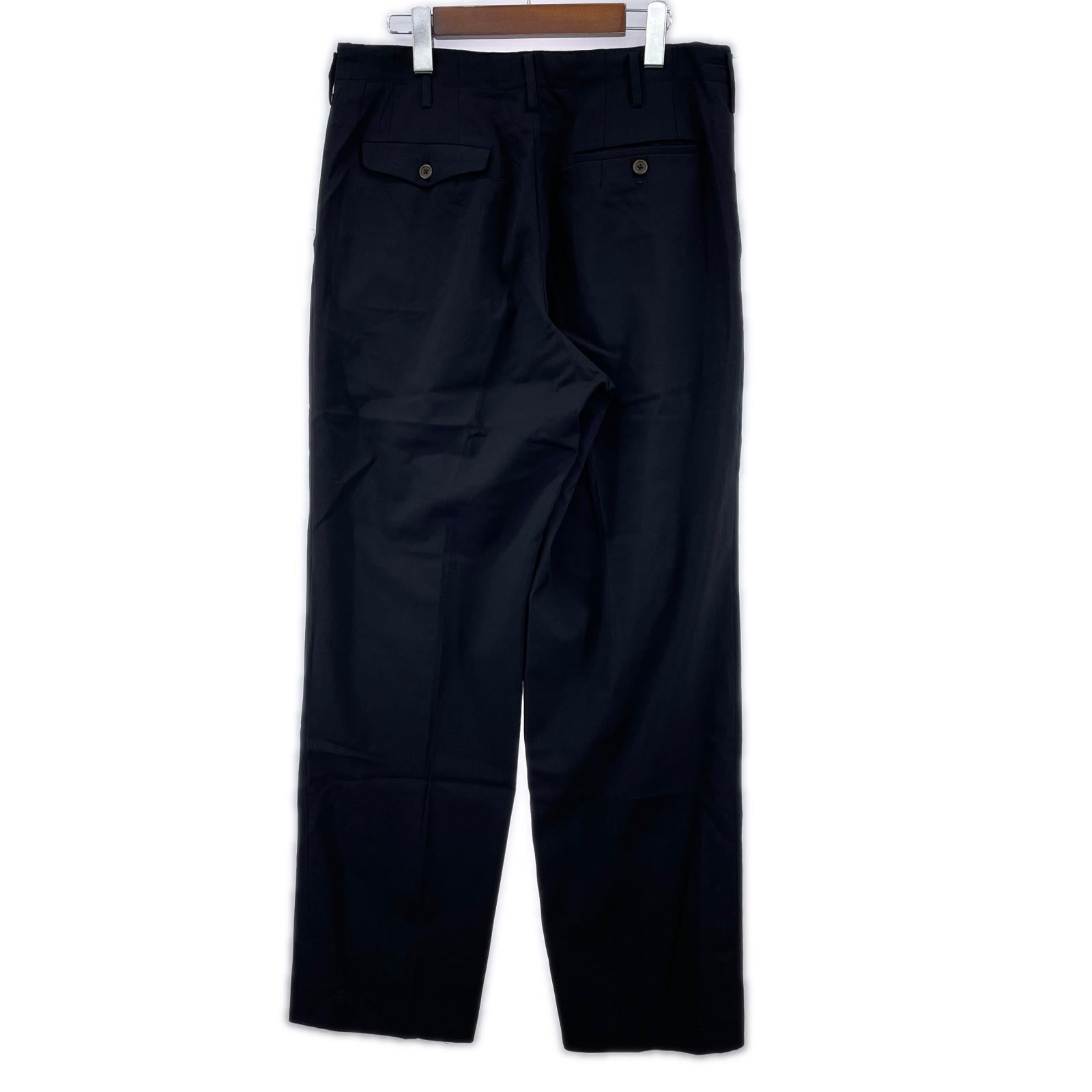 パンツ Y’s for men ウールギャバスラックス 2 黒 ブラック