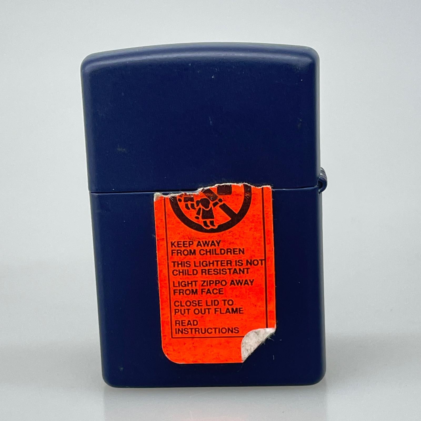 ライター STUSSY ZIPPO ネイビー