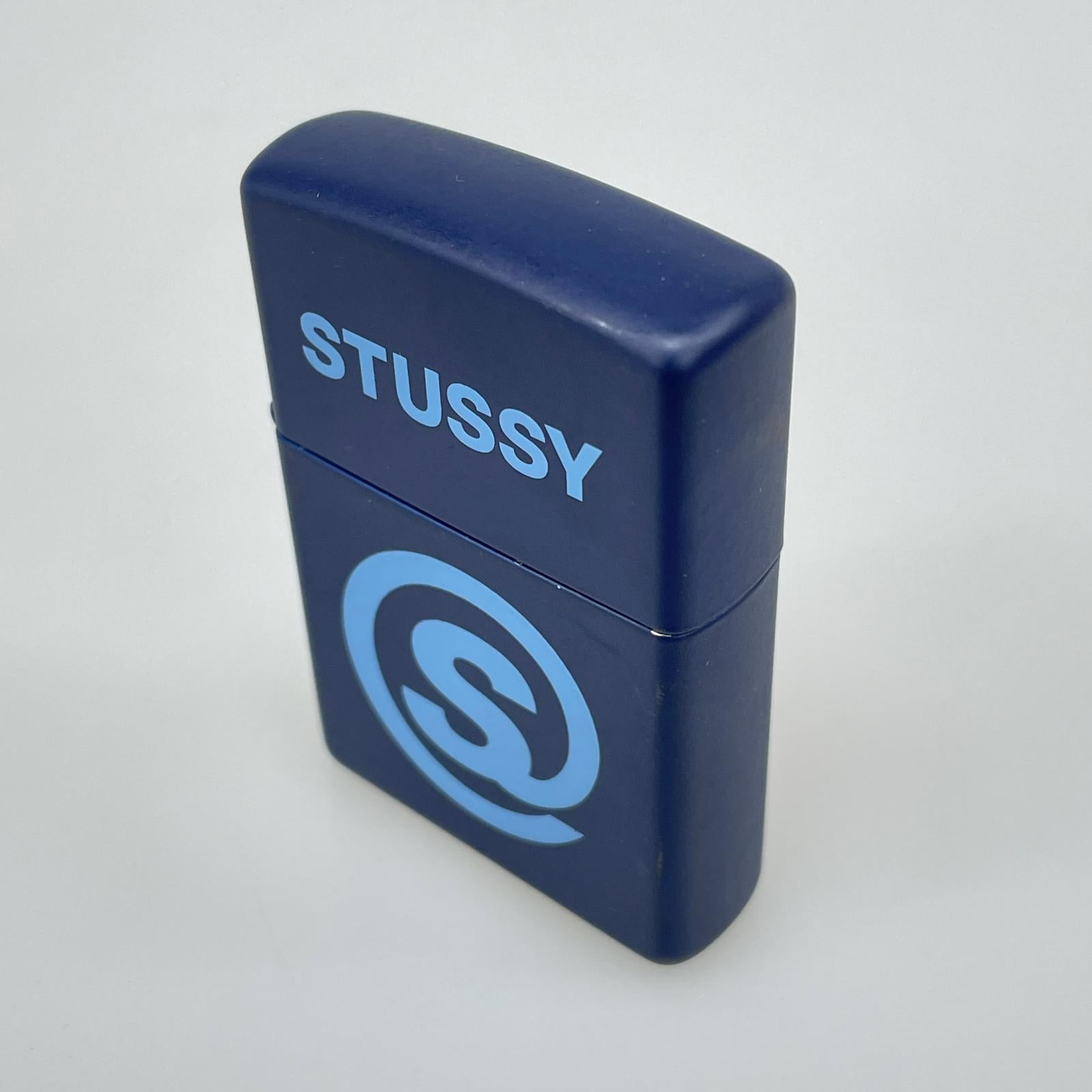 ライター STUSSY ZIPPO ネイビー