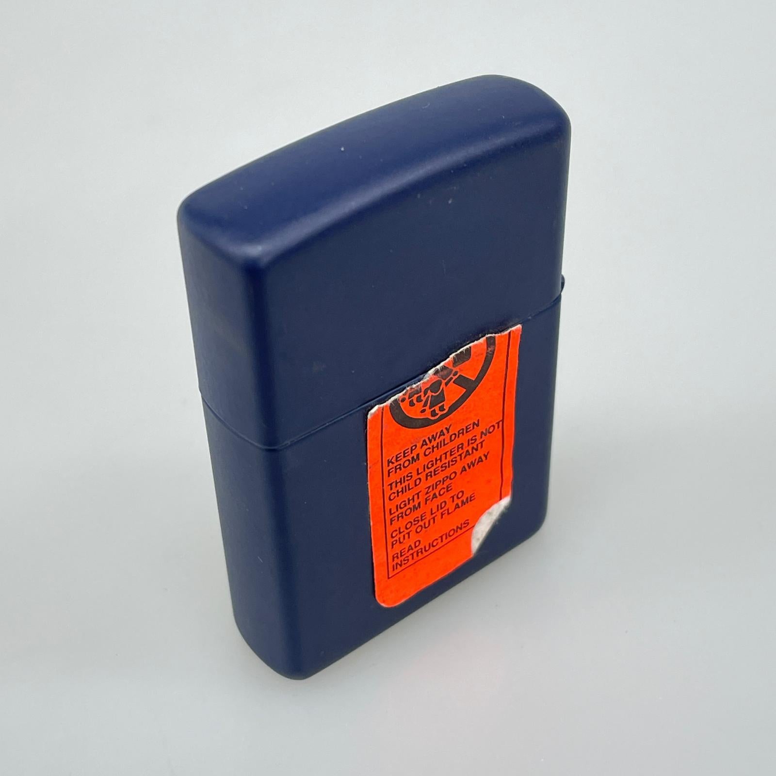 ライター STUSSY ZIPPO ネイビー