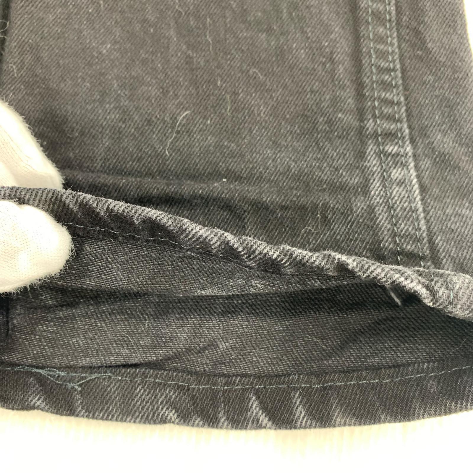 デニムパンツ ブラックデニム ブラック