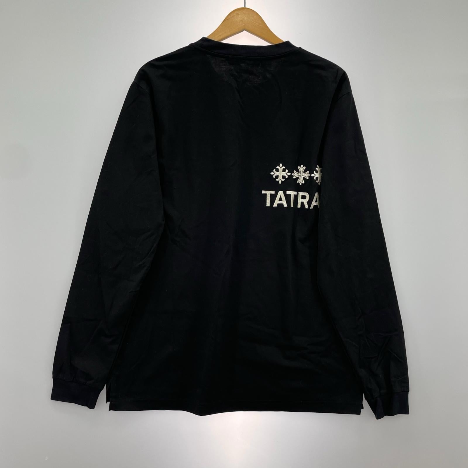 長袖Ｔシャツ BELECI ロゴ刺繍 黒 3 3 ブラック
