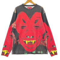 長袖Ｔシャツ Supreme ×Mike Kelley Thermal S マルチ S レッド