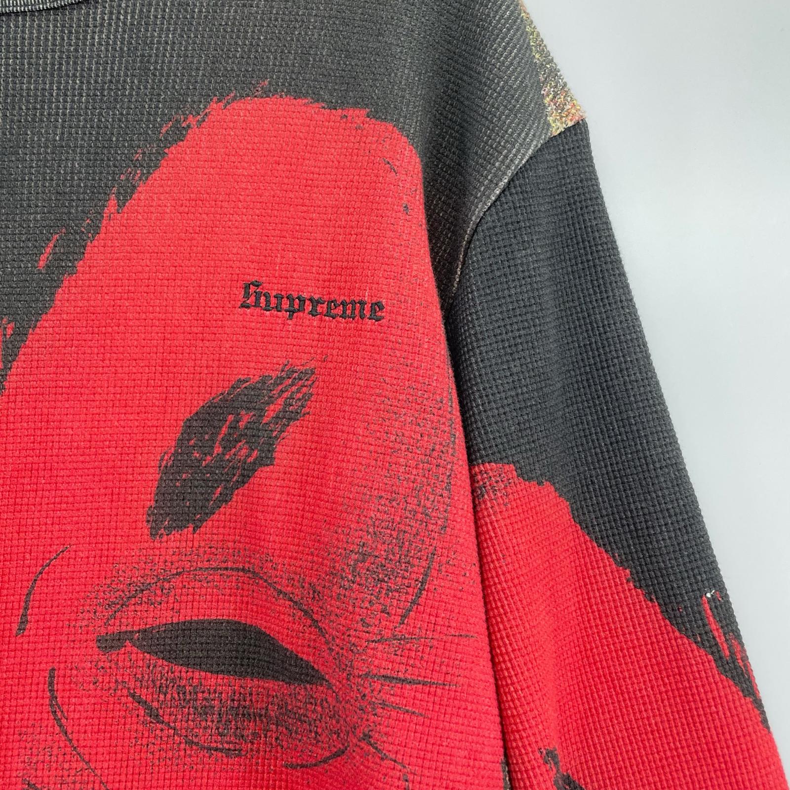 長袖Ｔシャツ Supreme ×Mike Kelley Thermal S マルチ S レッド