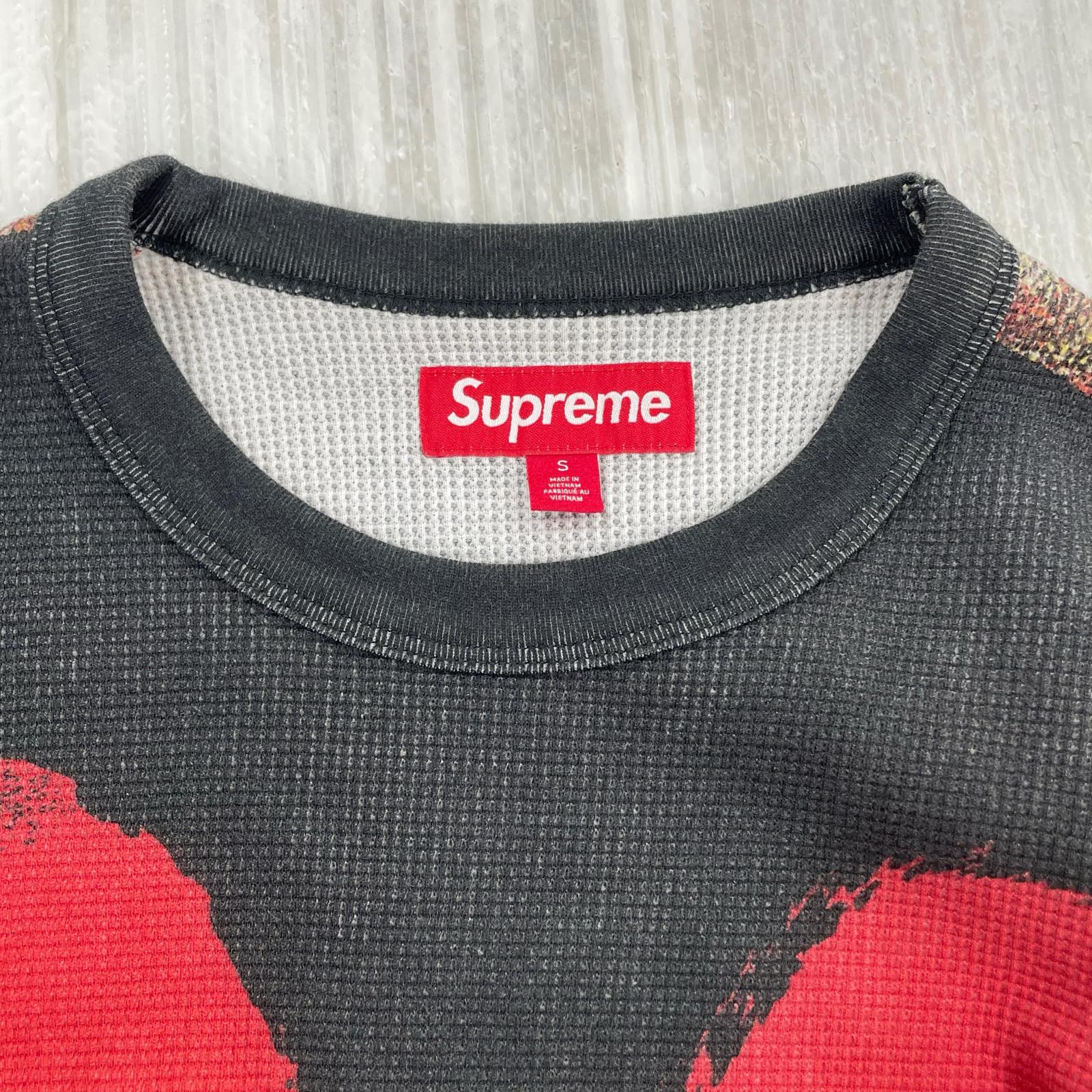 長袖Ｔシャツ Supreme ×Mike Kelley Thermal S マルチ S レッド