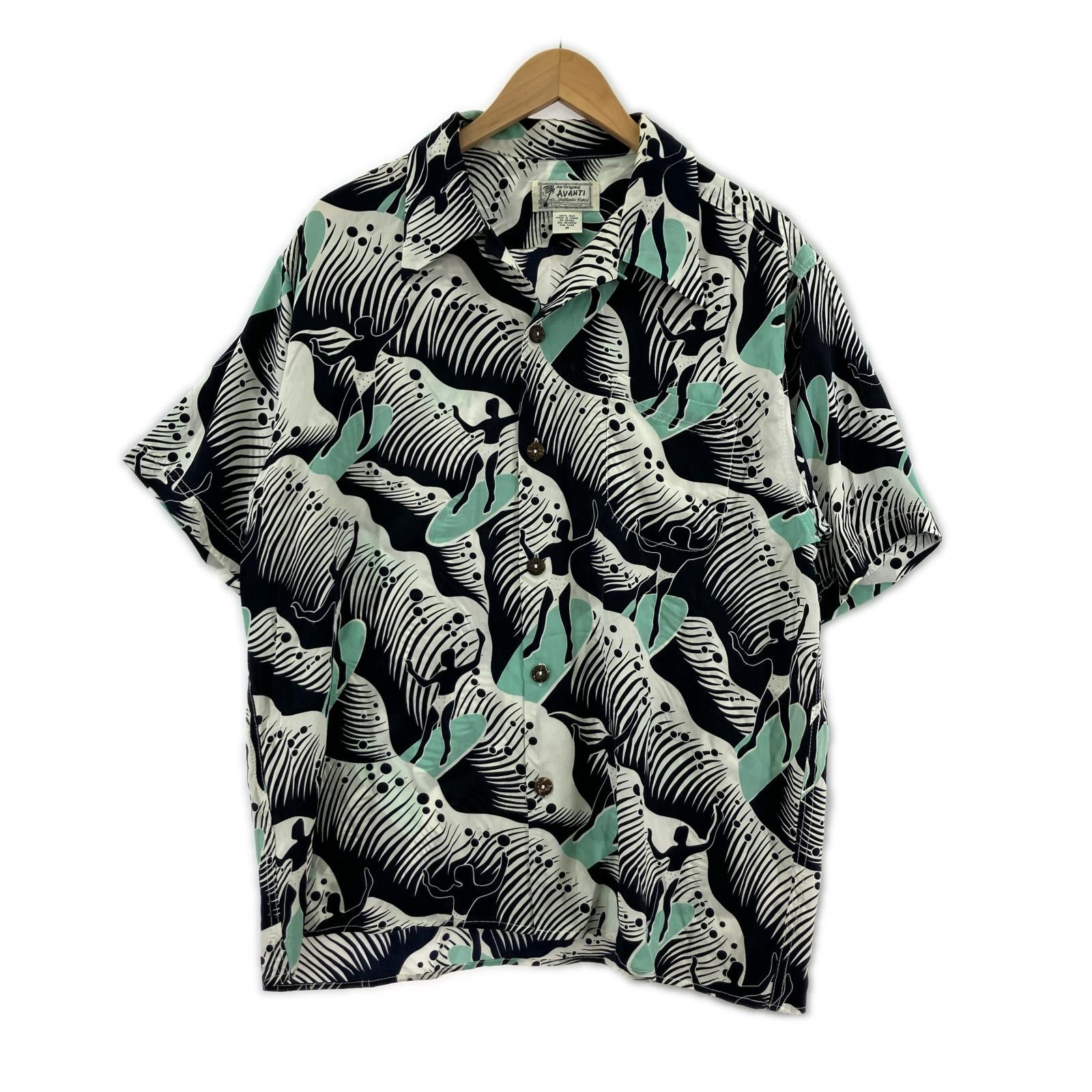 半袖シャツ AVANTI authentic HAWAII アロハシャツ M