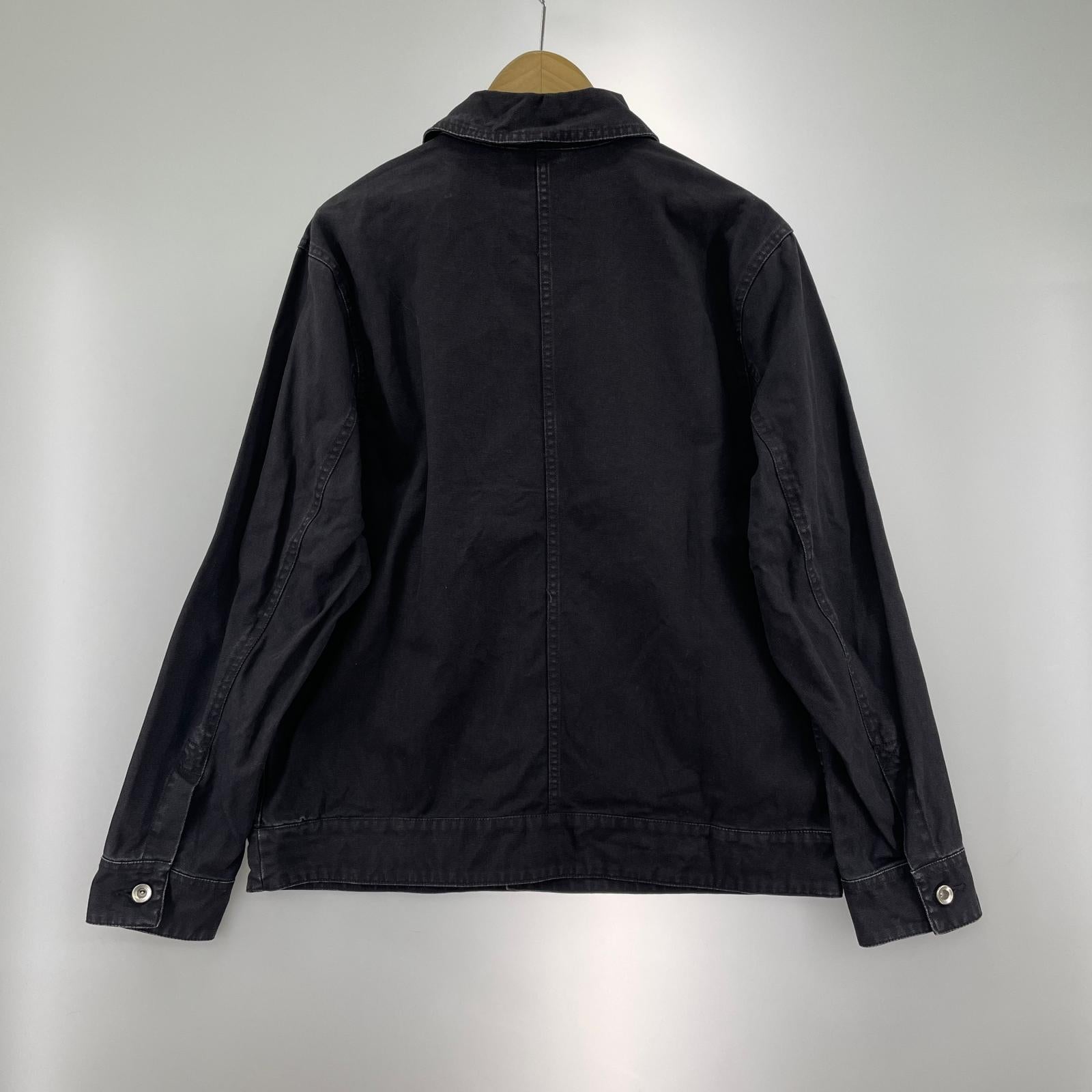 デニムジャケット ESS STMT CHICAGO JKT/L/ブラック L ブラック