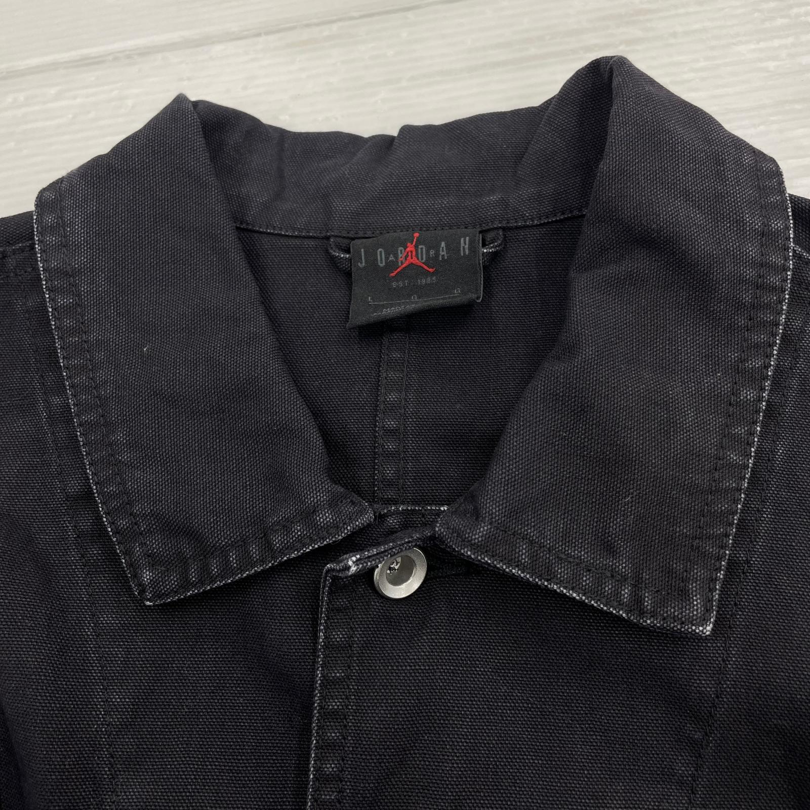 デニムジャケット ESS STMT CHICAGO JKT/L/ブラック L ブラック