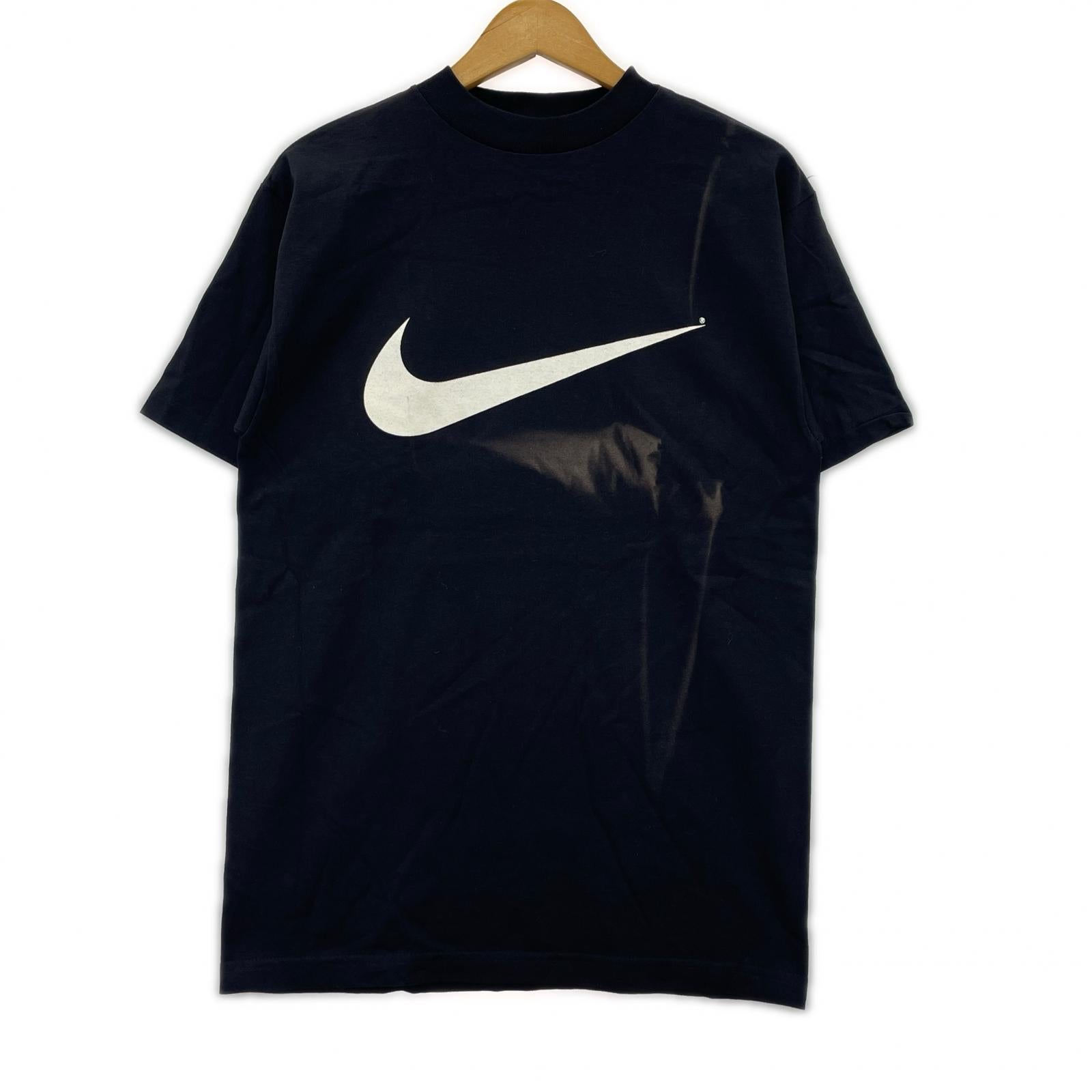 半袖Ｔシャツ NIKE 90s フロントスウォシュ (M) M ブラック