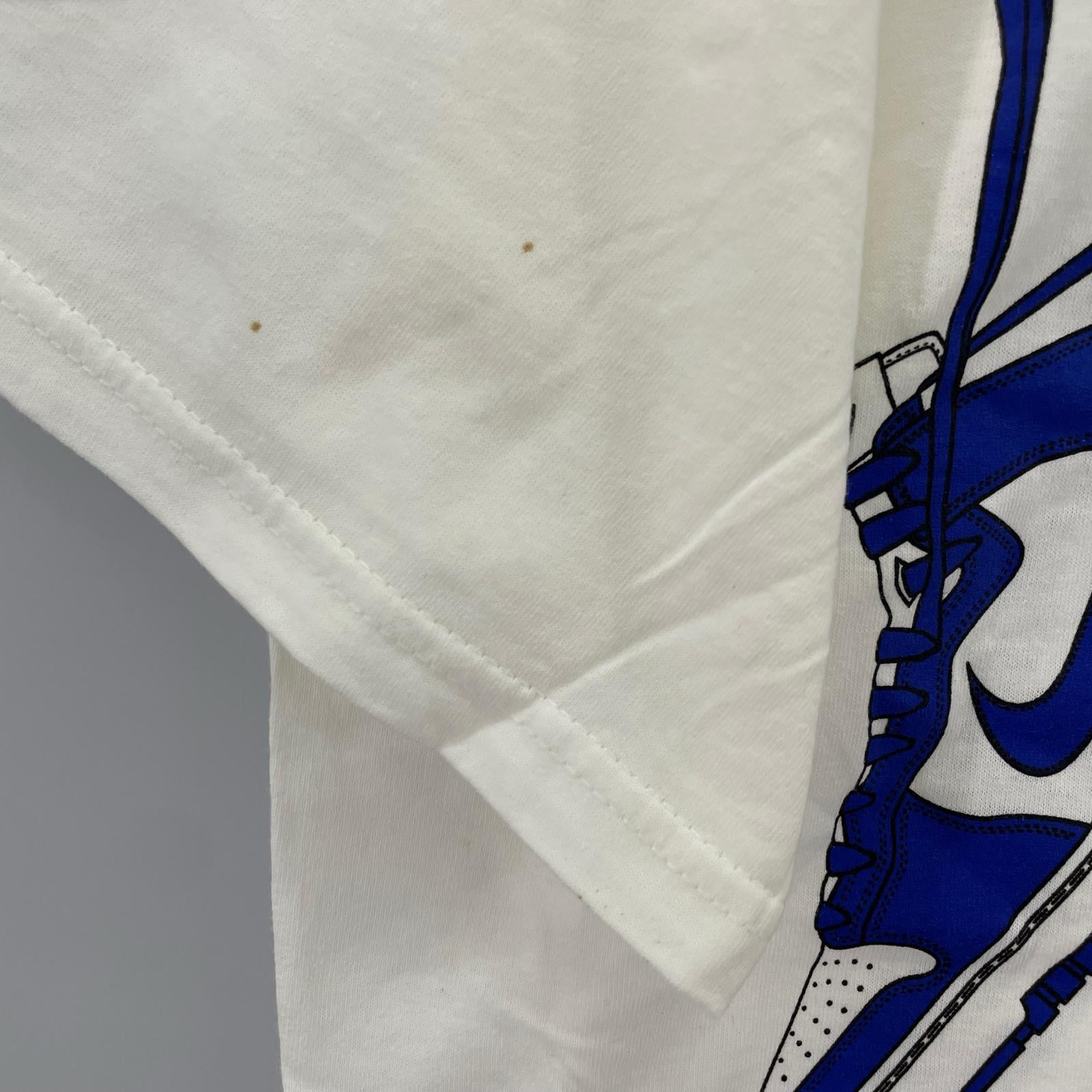 半袖Ｔシャツ NIKE 90s Dunk over the shoulder 青 (L) L ホワイト