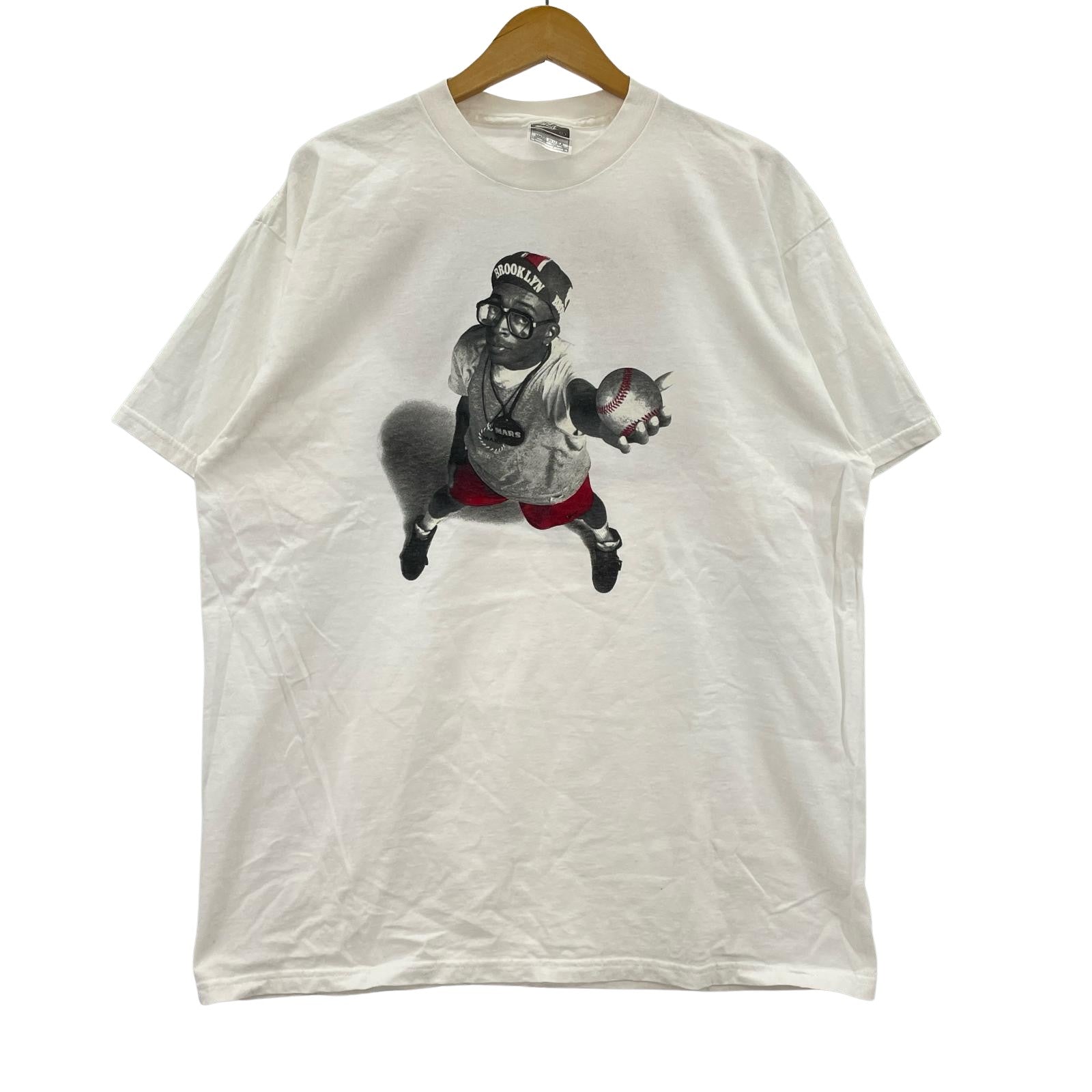 半袖Ｔシャツ NIKE 90s USA製 マイケル ジョーダン ×スパイク リー (L) L ホワイト