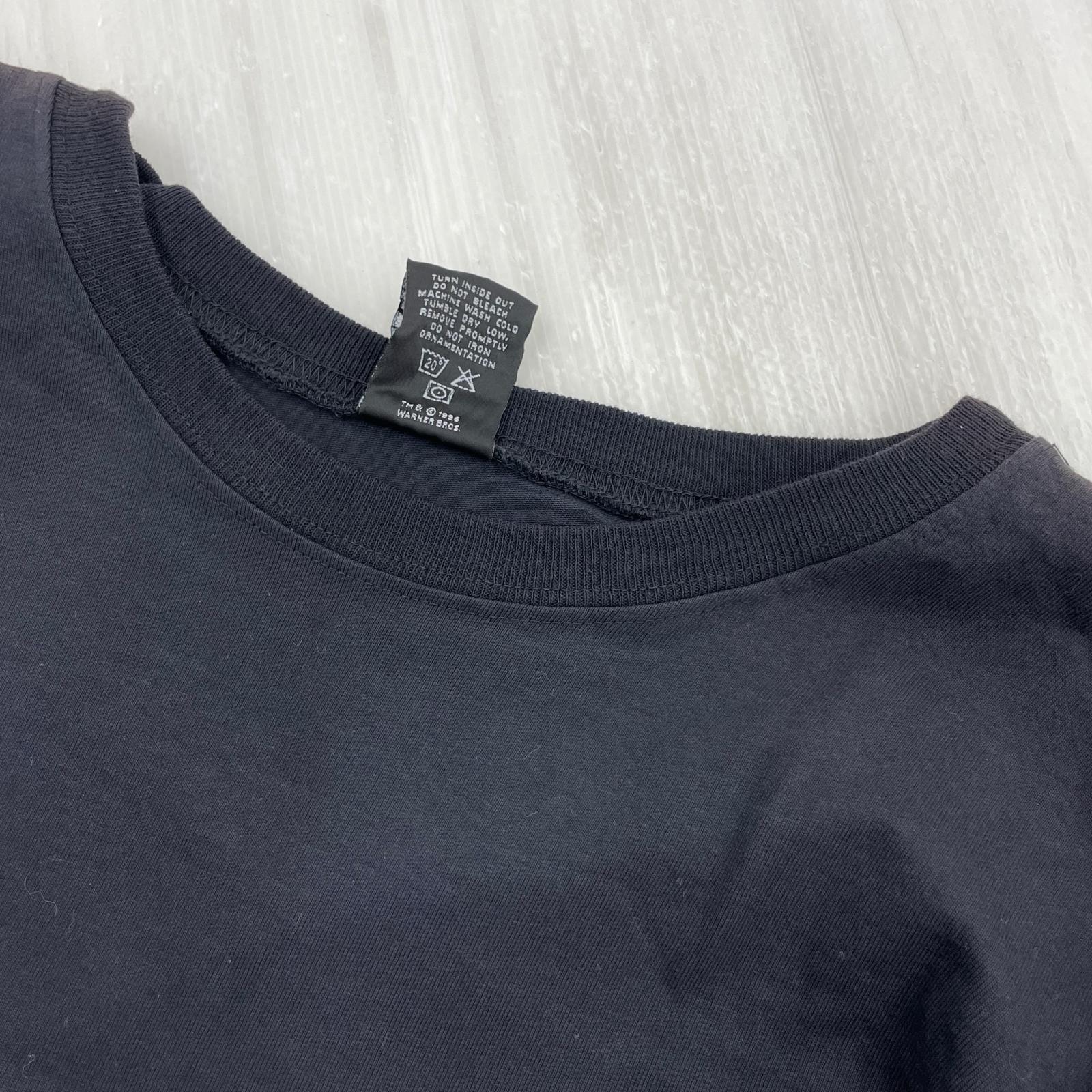 長袖Ｔシャツ 90s L/S TEE SPACE JAM×JORDAN 黒 (XL) ブラック