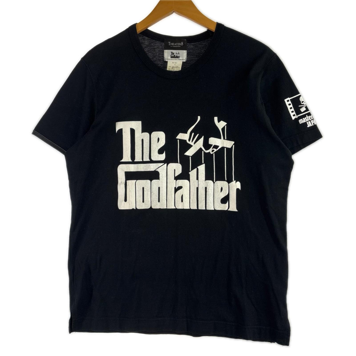 半袖Ｔシャツ THE ATER8 God father Tee BLK XL ブラック