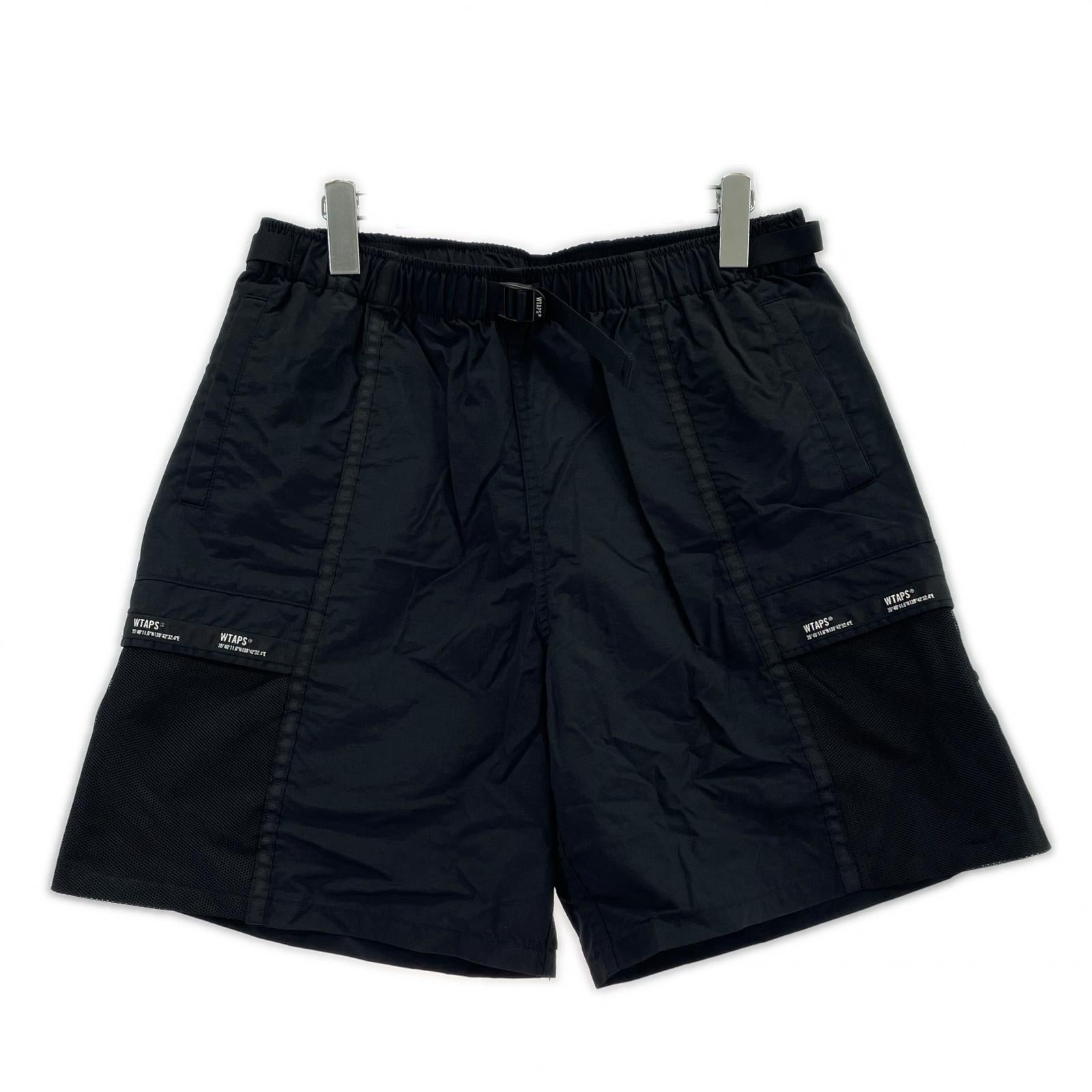 ショートパンツ WTAPS 21SS UDT SHORTS NYLON TAFFETA ブラック