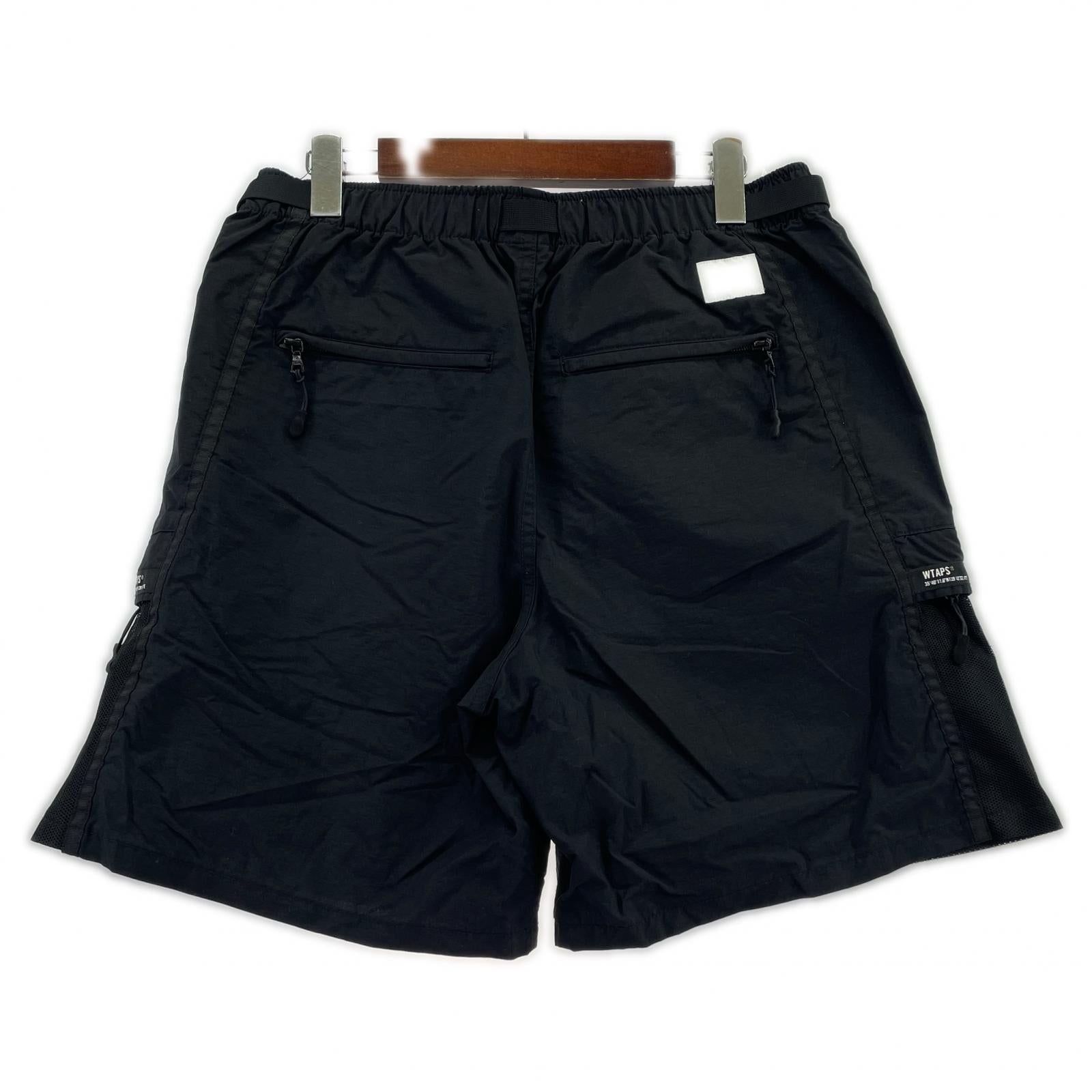 ショートパンツ WTAPS 21SS UDT SHORTS NYLON TAFFETA ブラック