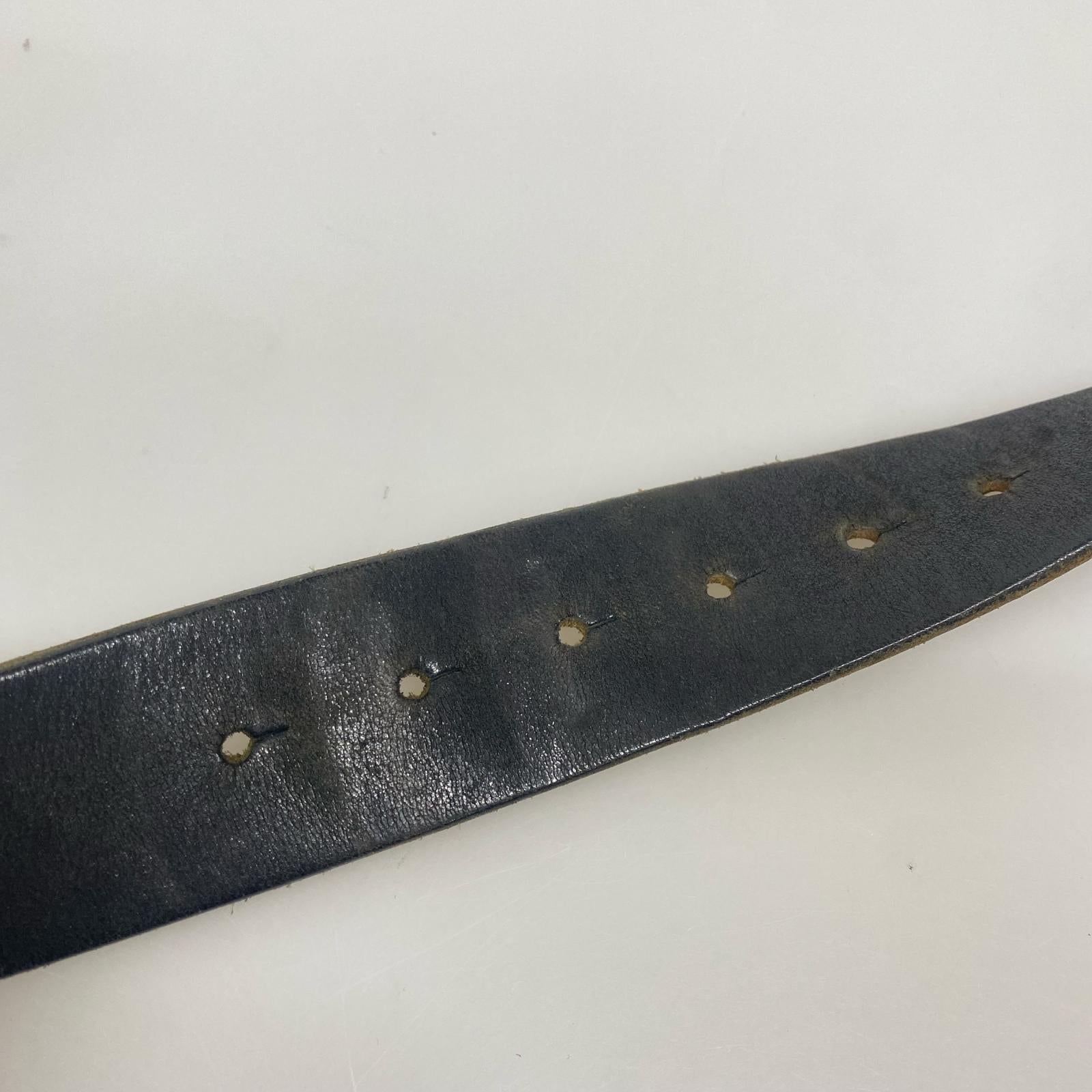 その他アクセサリー レザーベルト ブラック