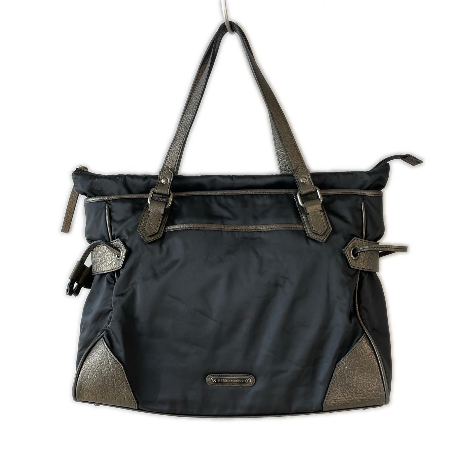 ショルダーバッグ ナイロントート BLK ブラック
