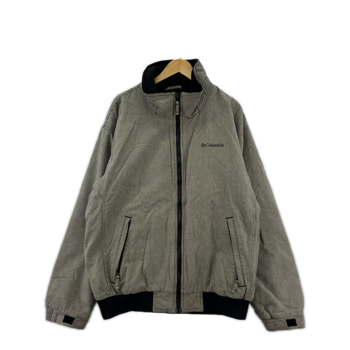 ジャケット ｴﾝｺｸﾘｰｸｶｰﾃﾞｨｶﾞﾝ 茶（XL） ブラック