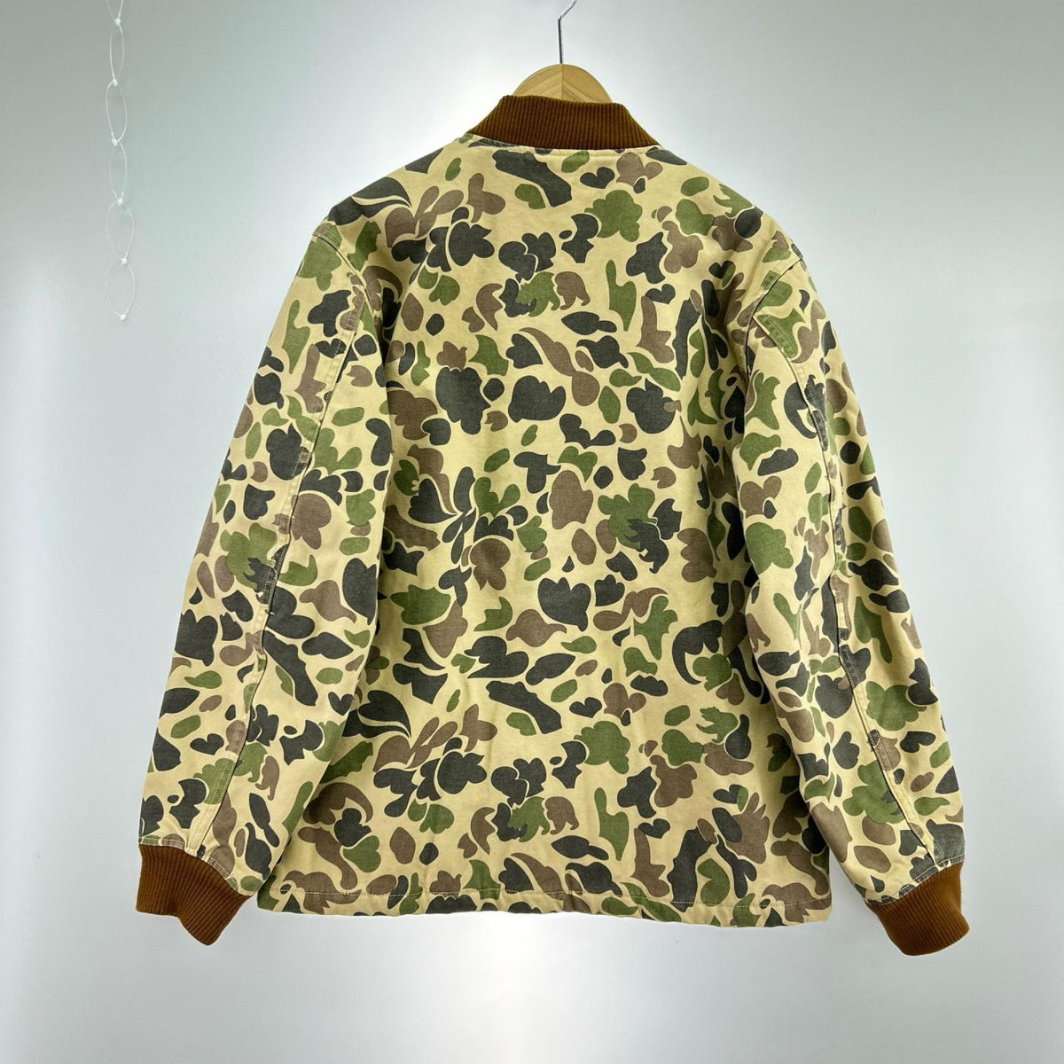 ジャケット ﾀﾞｯｸ ｶﾓ ｼﾞｬｹｯﾄ L L ブラウン