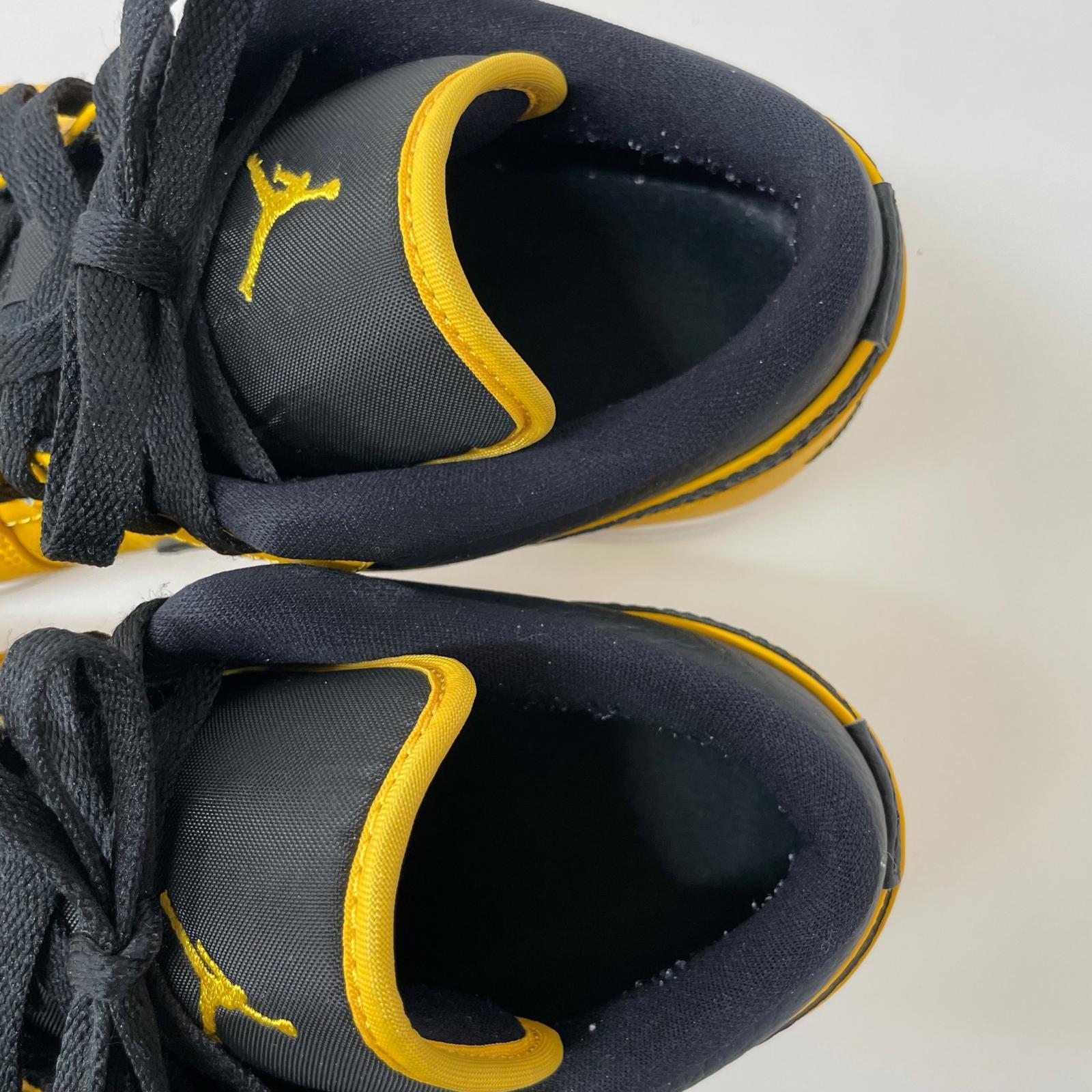 スニーカー AIR JORDAN 1 LOW (26cm) 553558-700 26cm (US8 UK7 1/2 EU42) イエロー