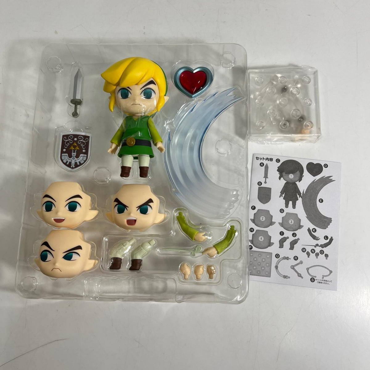 ゼルダの伝説 ねんどろいど リンク 風のタクトVer. ゼルダの伝説　風のタクト GOOD SMILE company フィギュア/グッズ