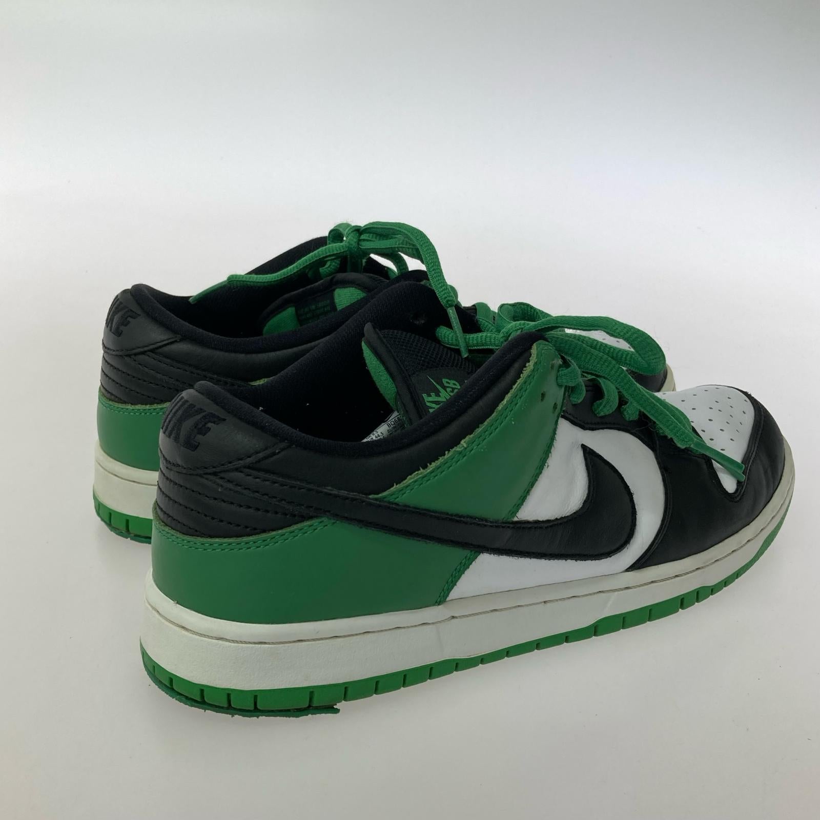 スニーカー SB Dunk Low Pro Black and Classic Green 28.5cm (US10 1/2 UK10 EU47) マルチカラー