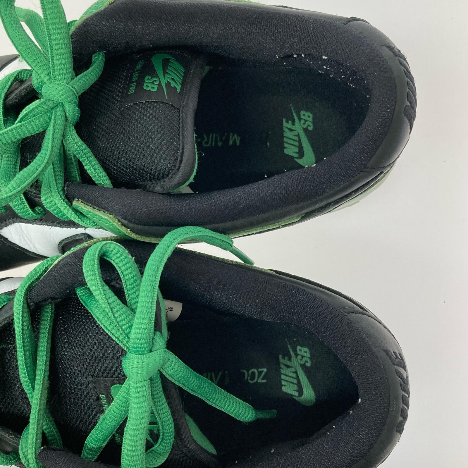 スニーカー SB Dunk Low Pro Black and Classic Green 28.5cm (US10 1/2 UK10 EU47) マルチカラー