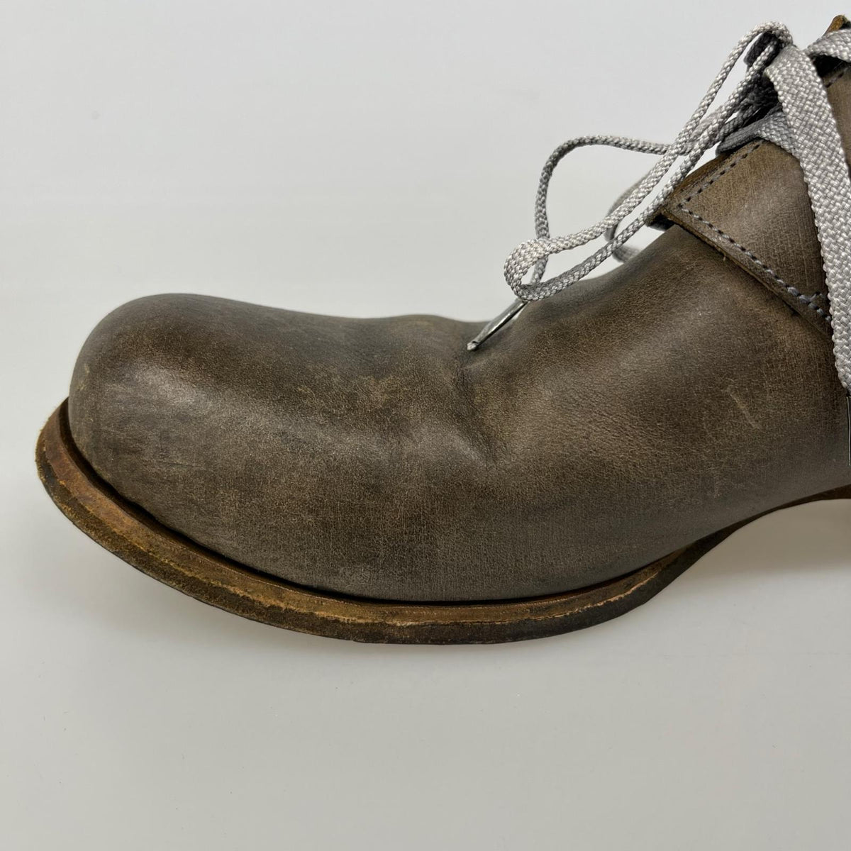 シューズ Portaill レザー ダービー シューズ 41 茶 41 ブラウン