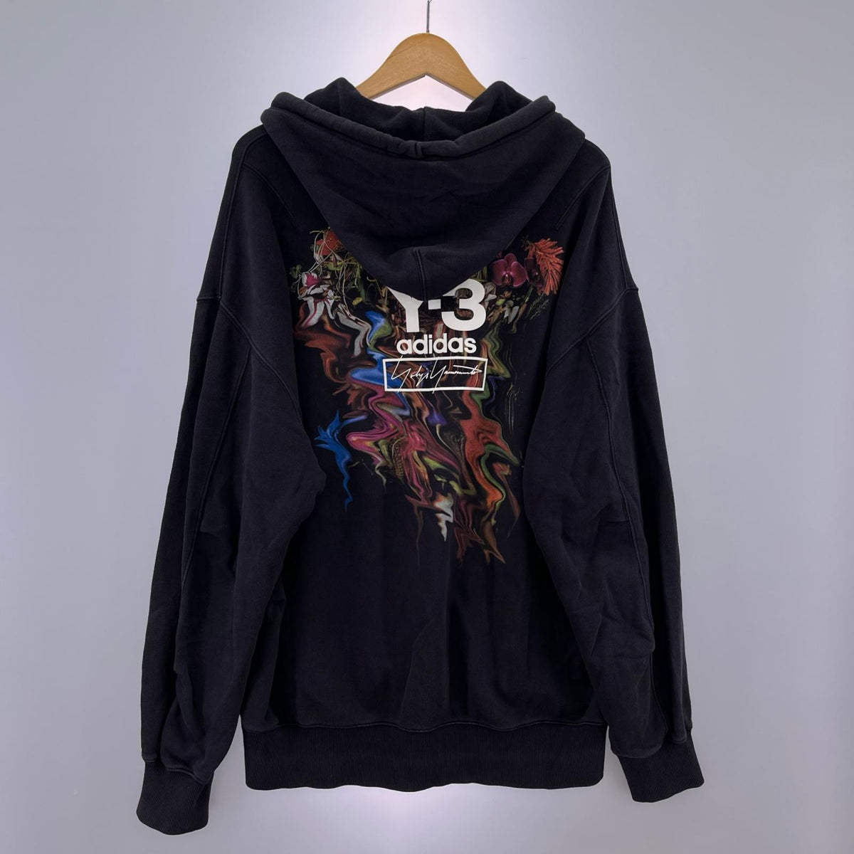 パーカー adidas TOKETA PRINT パーカー M 黒 FJ0436 M ブラック