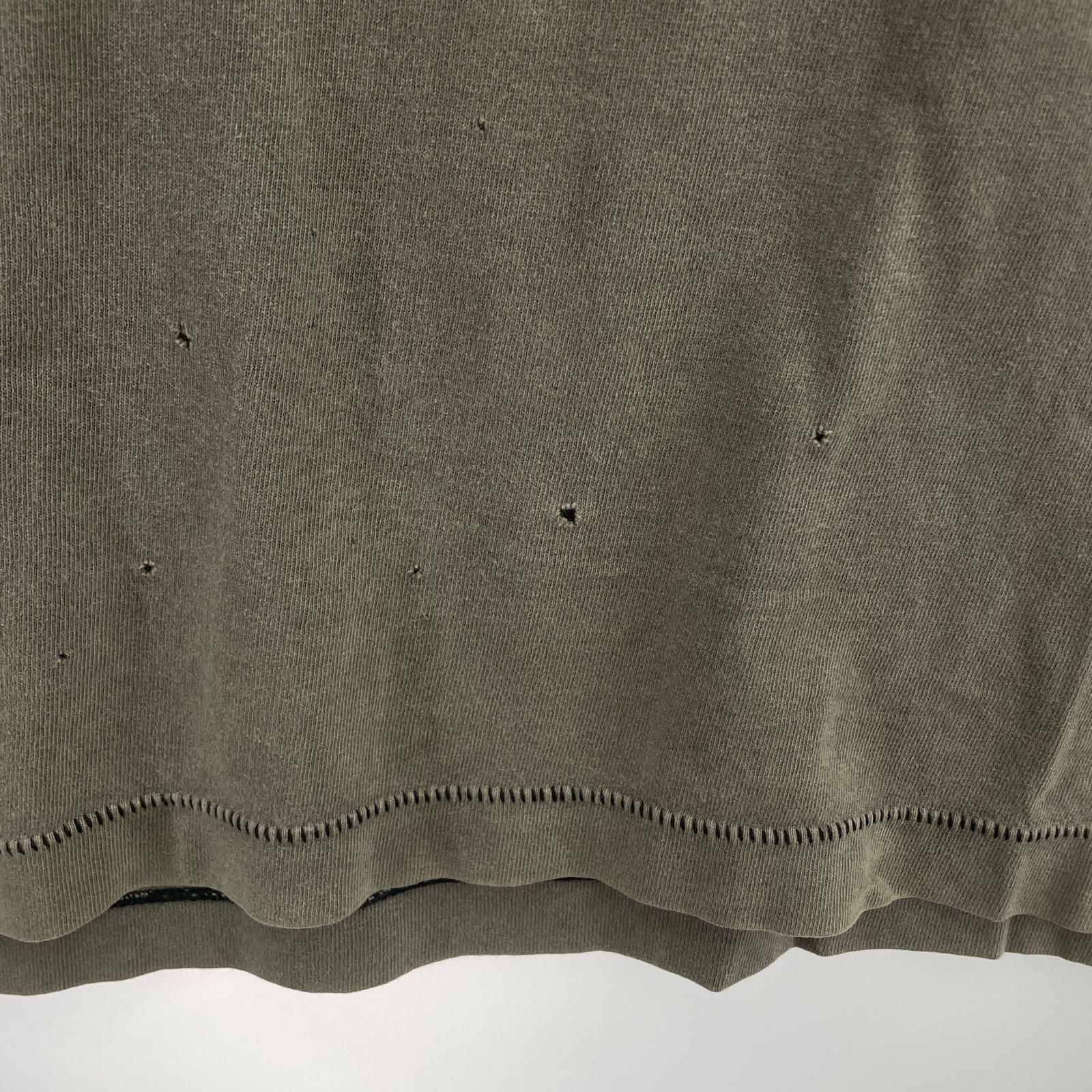 長袖Ｔシャツ SAINT MICHAEL VLONE BONE L/S TEE L グレー