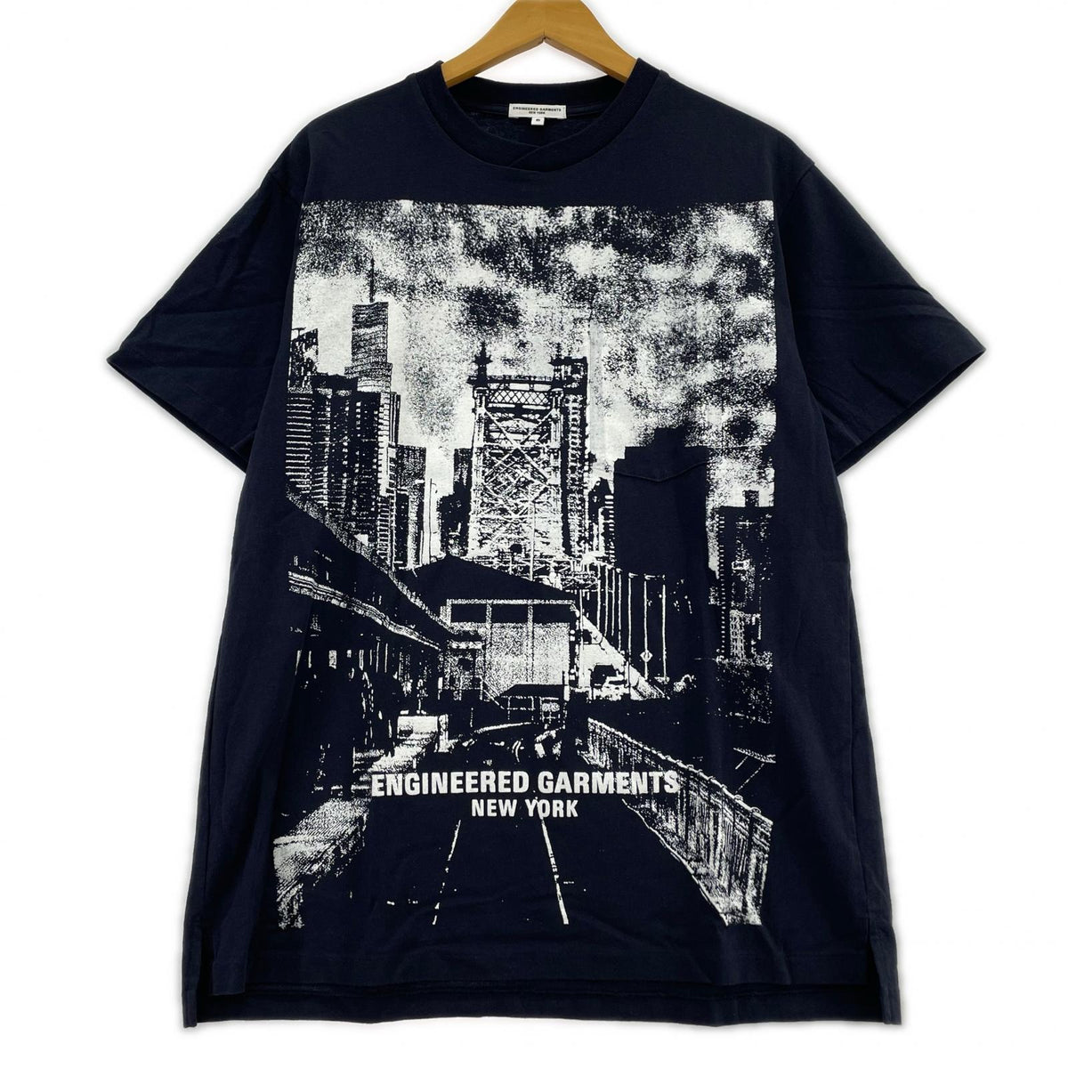 半袖Ｔシャツ BEAMS PLUS別注PEG PHOTO PRINT T BLK S S ブラック