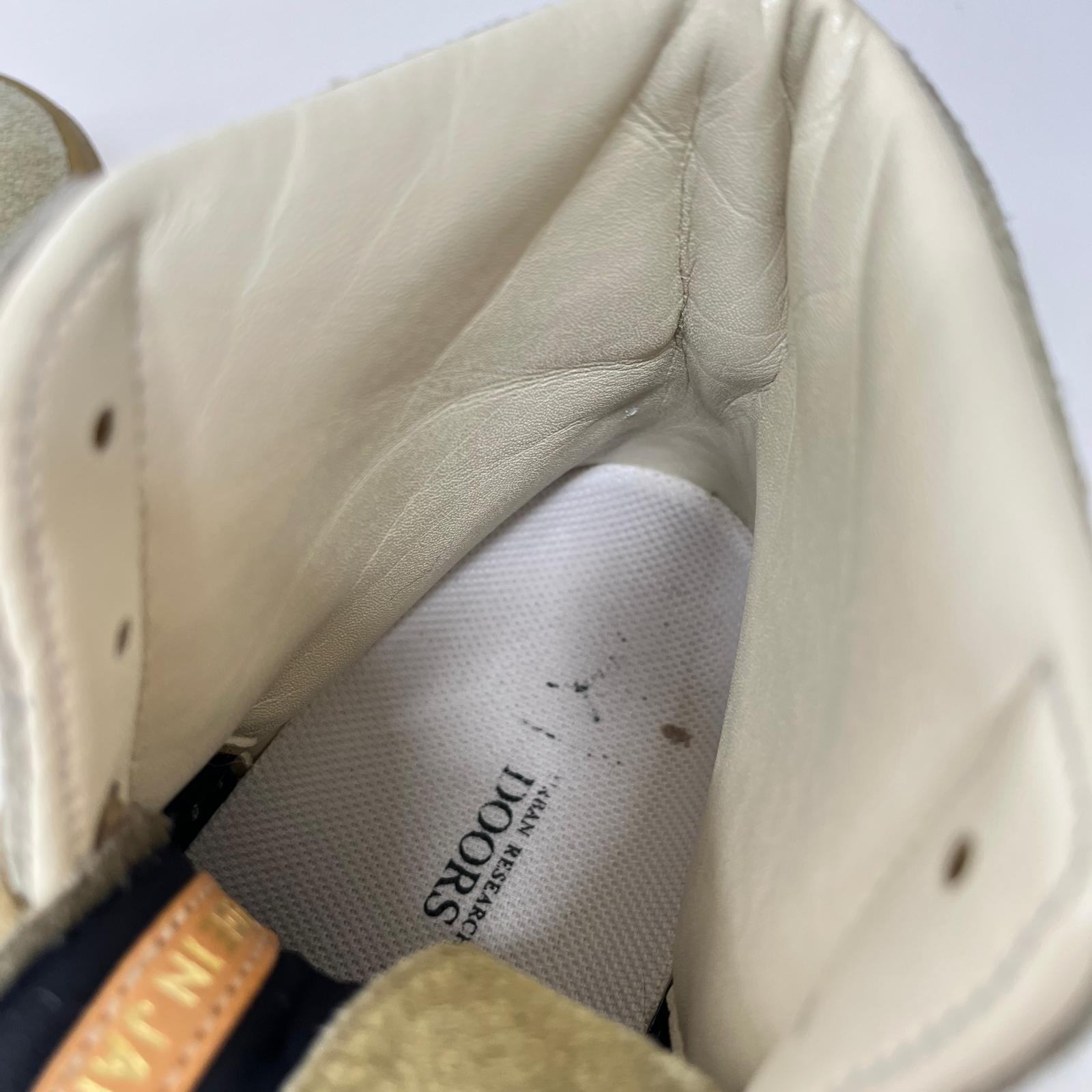 スニーカー SUEDE MID FOR DOORS ハイカット カーキ系 26cm (US8 UK7 1/2 EU42) ベージュ