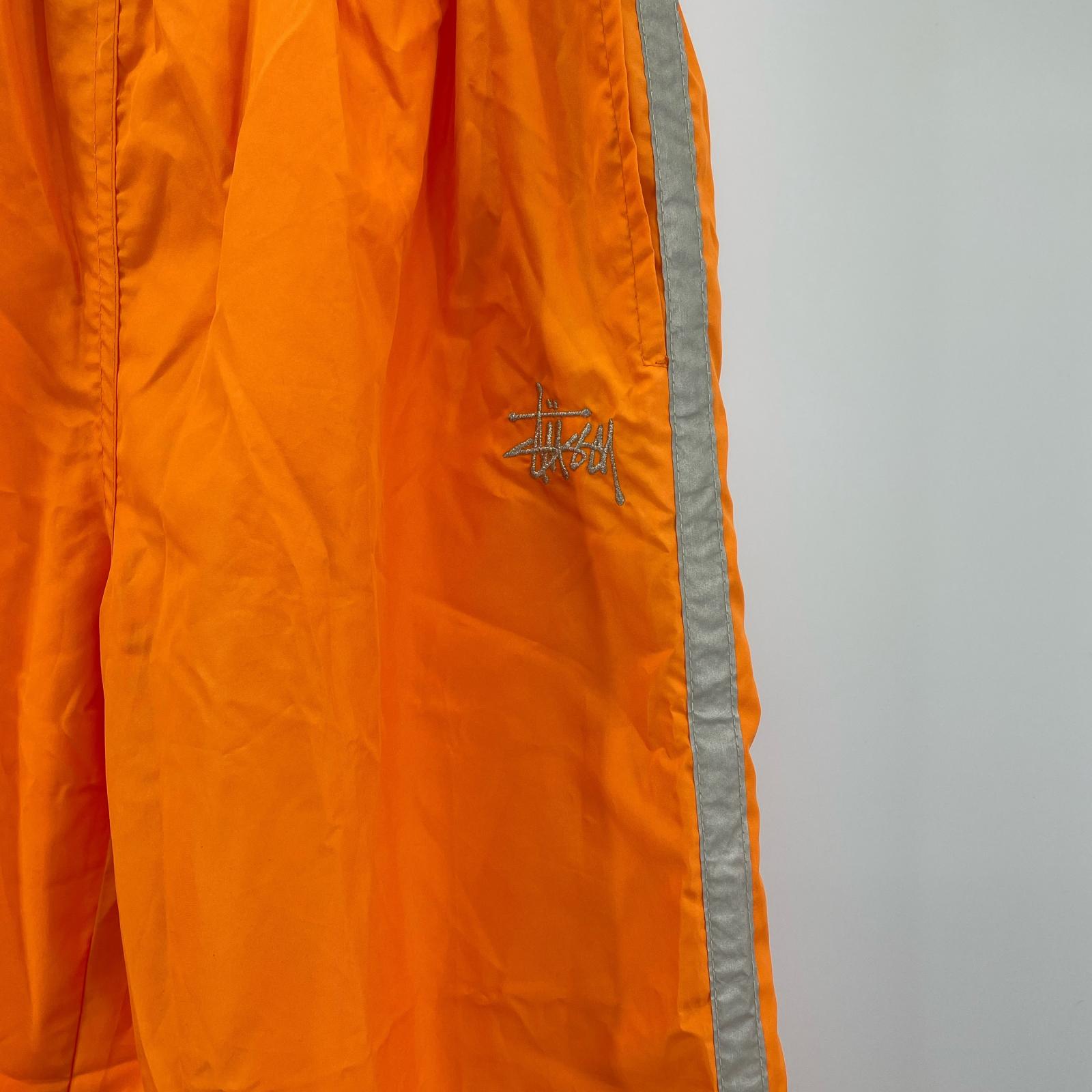 パンツ STUSSY SPORT 90s ナイロン オレンジ L オレンジ