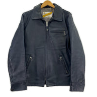 ライダースジャケット schott BEAUTY&YOUTH別注 シングルライダースジャケット 40 ネイビー