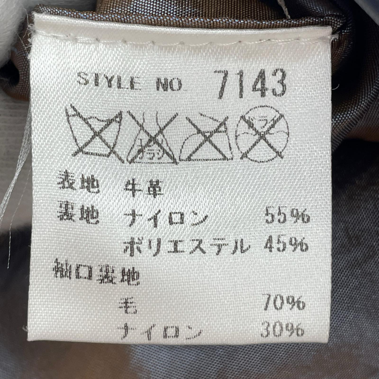 ライダースジャケット schott BEAUTY&YOUTH別注 シングルライダースジャケット 40 ネイビー