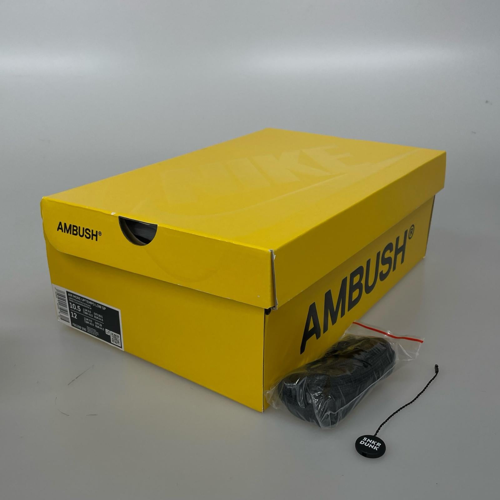 スニーカー × AMBUSH More Uptempo Low（28.5） 28.5cm (US10 1/2 UK10 EU47) ベージュ