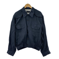ジャケット 90s 初期 黒タグ レーヨン ブルゾン F BLK ブラック